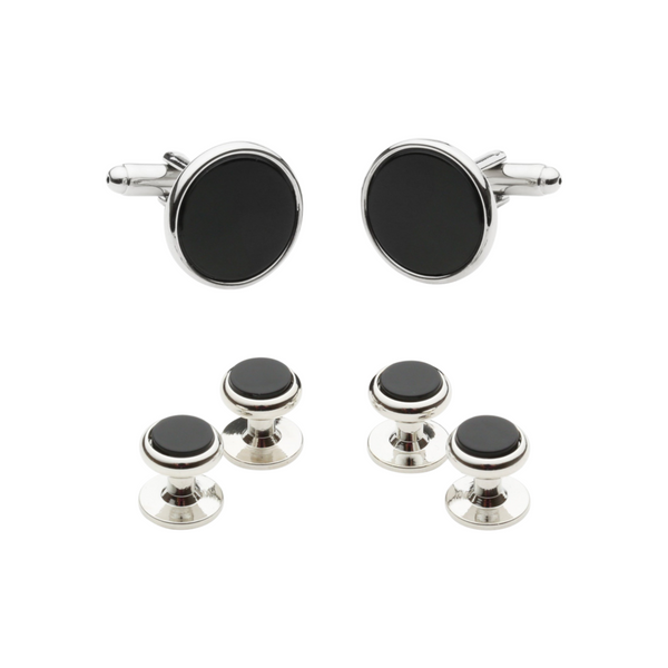 Black Onyx Dress Stud Set