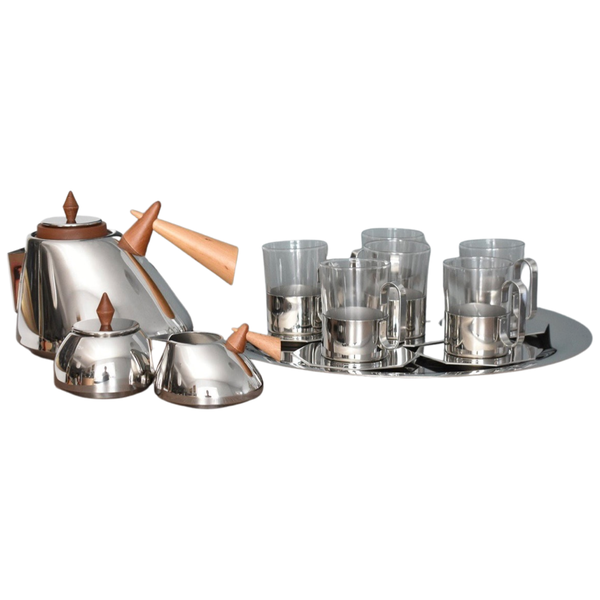 Vintage Zepter Stainless Steel Coffee and Tea Set