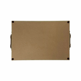 Saddled Horse Tray with Brass Handles