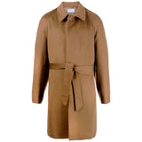 Pure vicuna Belted Coat - Camel (Made to Order)