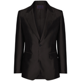 Silk Dinner Jacket (Made to Order) - BLACK