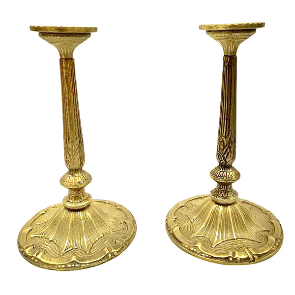 Vintage Brass Candle Stand