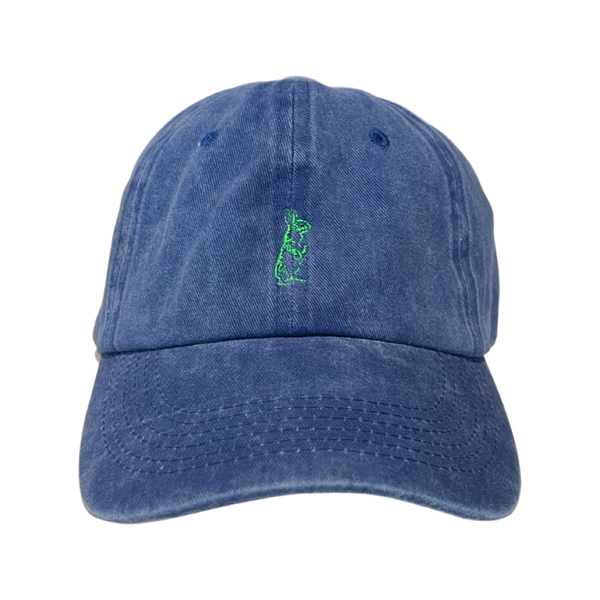 Washed Cotton Cap - Blue