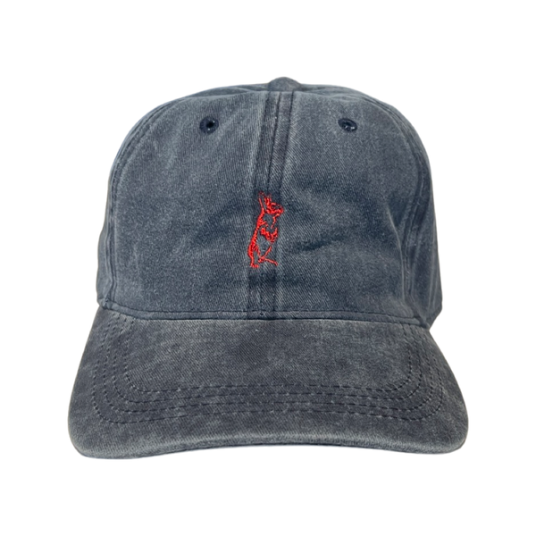 Washed Cotton Cap - Navy
