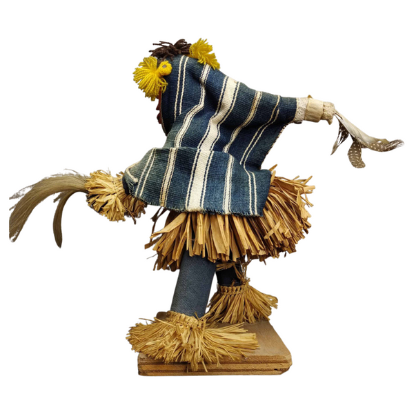 Vintage Dan Tribe Wooden Dancing Figure