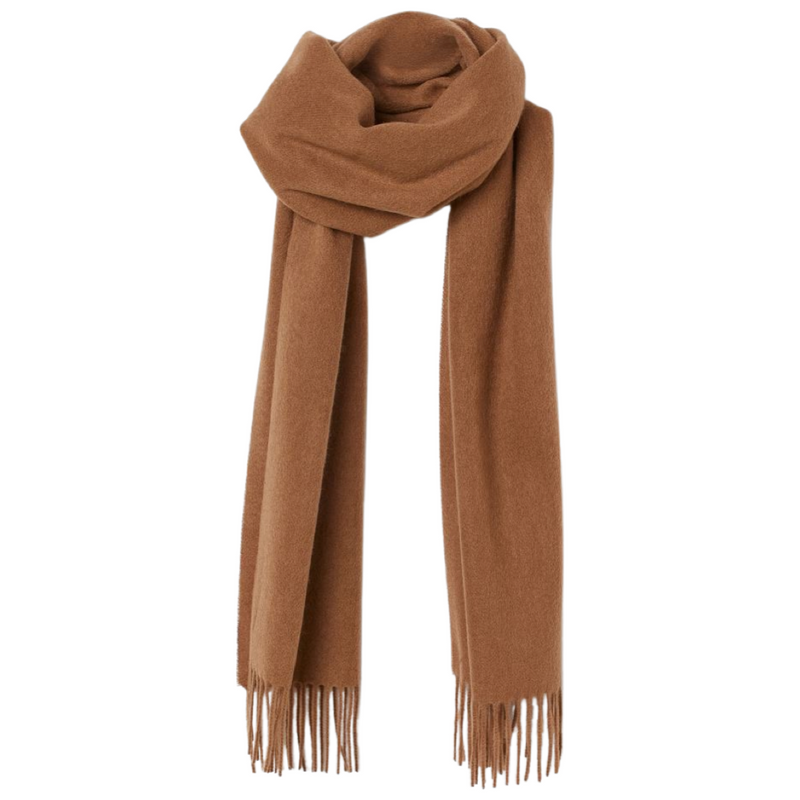 Pure Cashmere Scarf - Camel