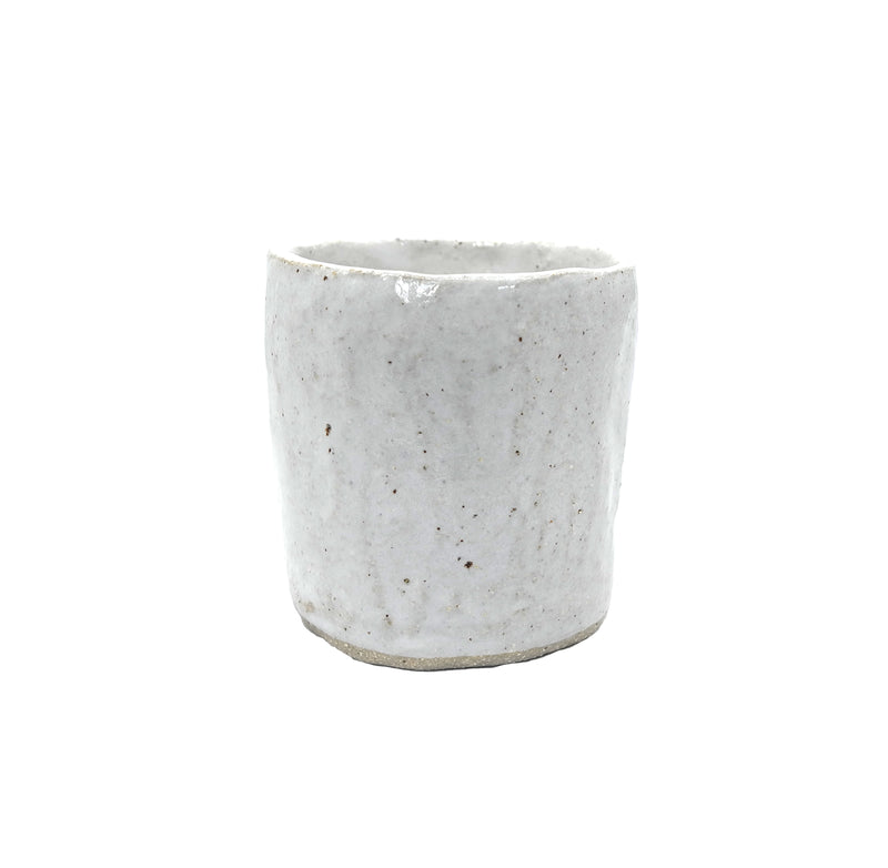 Gloss White Ceramic Tumbler