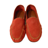 Red Suede Slipper