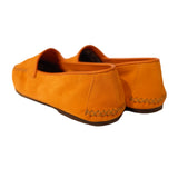 Orange Suede Slipper