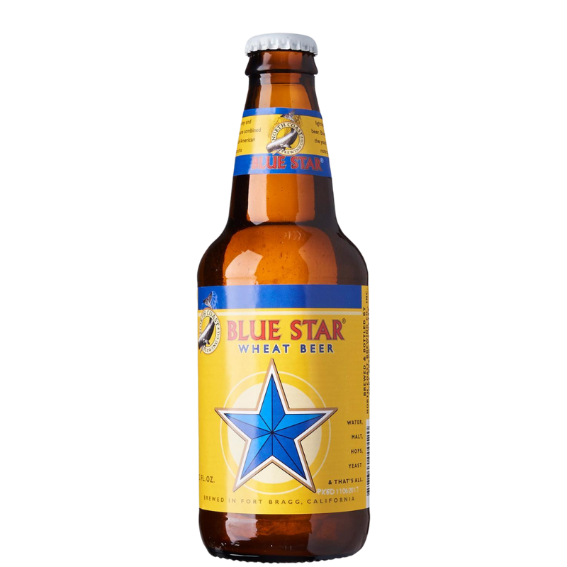 Blue Star Wheat Beer - 6 Bottles