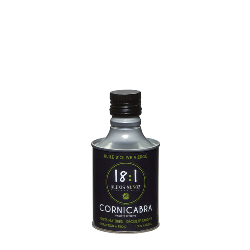 18:1 OLIVE OIL EVOO FRUITY BLACK CORNICABRA - 250ML