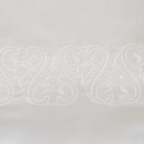 Milk / Milk Ornate Medallion Embroidery Duvet Cover Set
