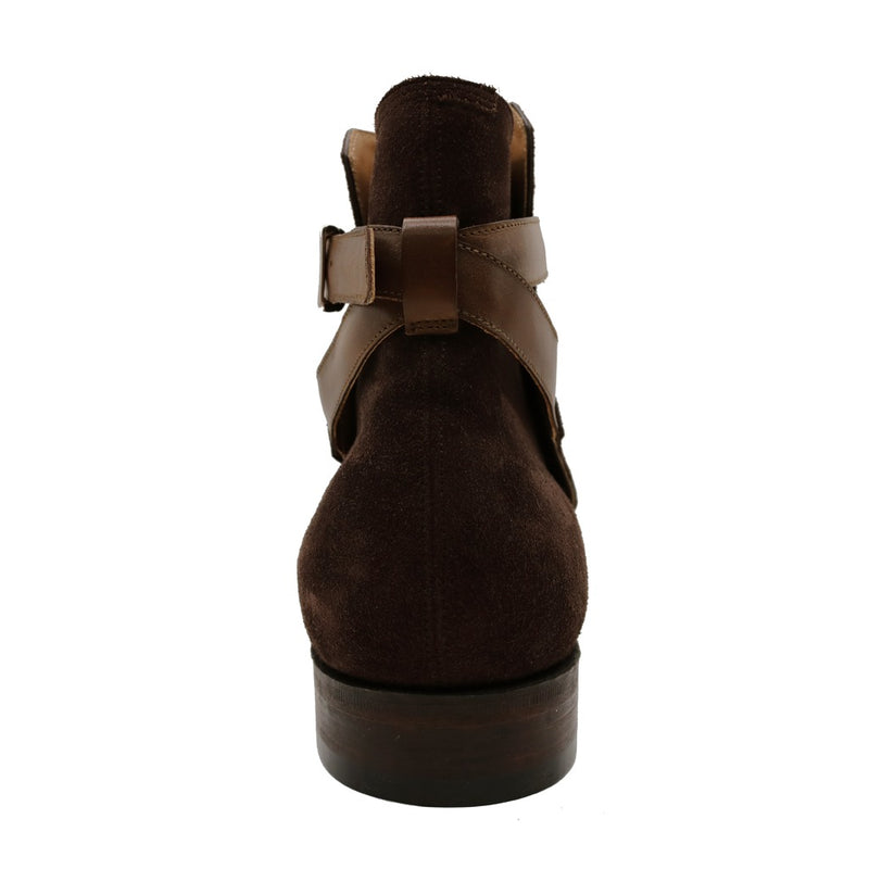 Dark Brown Pegase Suede Boots
