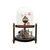 Whimsical Mechanical Aquarium Clock