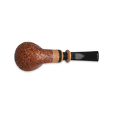 Brown Sandblasted Bent Brandy