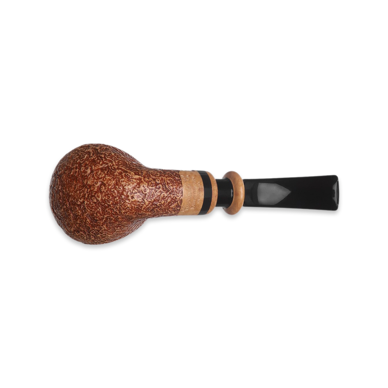 Brown Sandblasted Bent Brandy