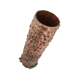 Vintage Copper Vase with Bronze drippings