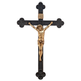 Antique Wooden Bronze Cross