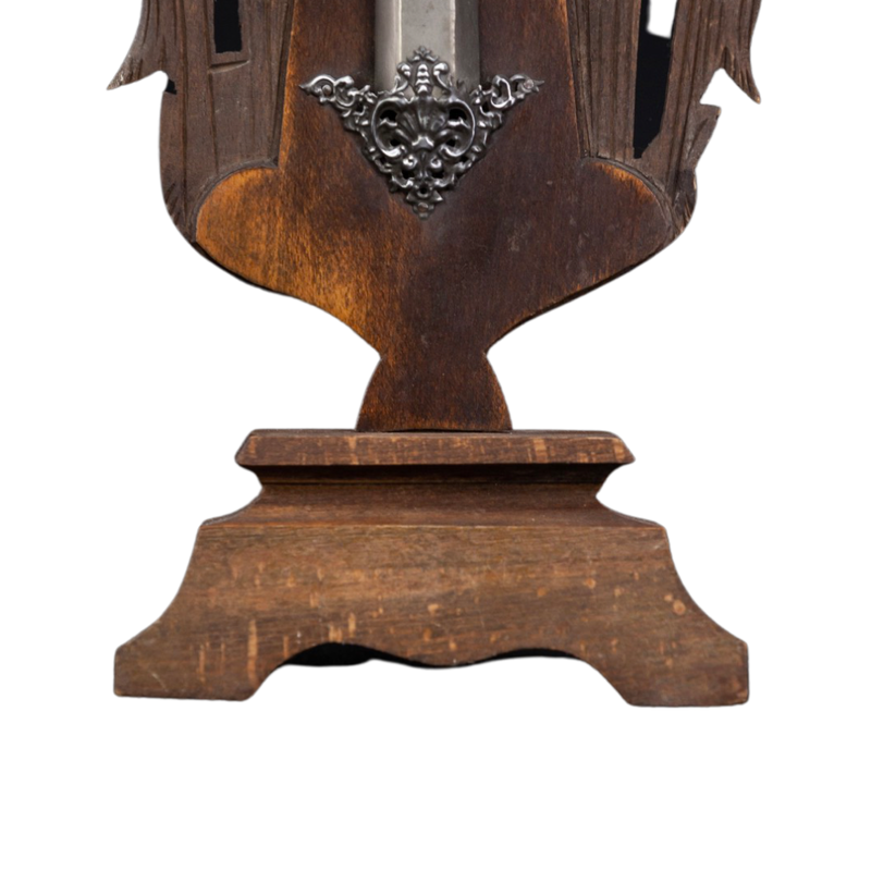 Vintage Wooden Standing Cross