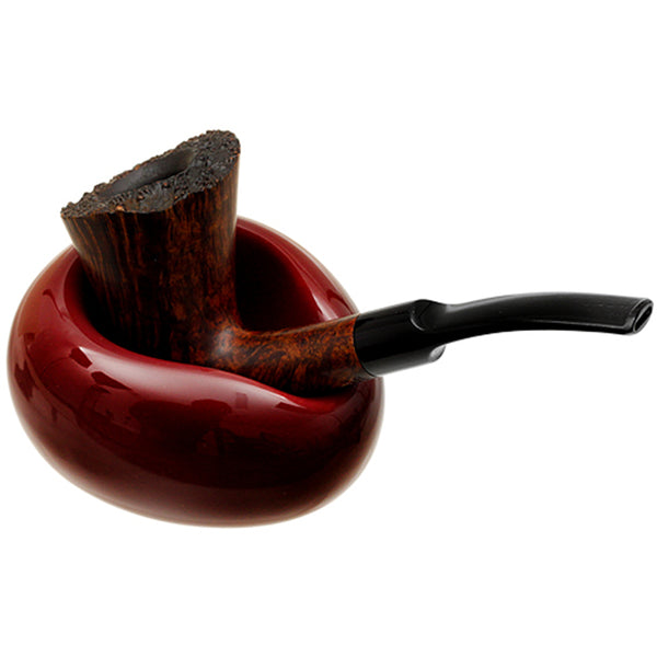 Goccia Ceramic Single Pipe Stand Bordeaux