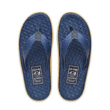 Royal Blue Italian Weave Thong Sandal
