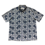 "NARUKI" Japanese Seersucker Short Sleeve Shirt (Made To Order)