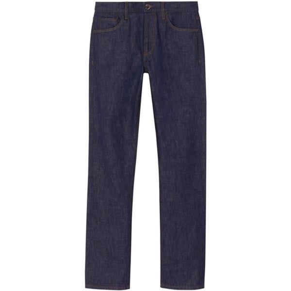 Indigo Denim Straight Selvedge Jeans (Made to Order)