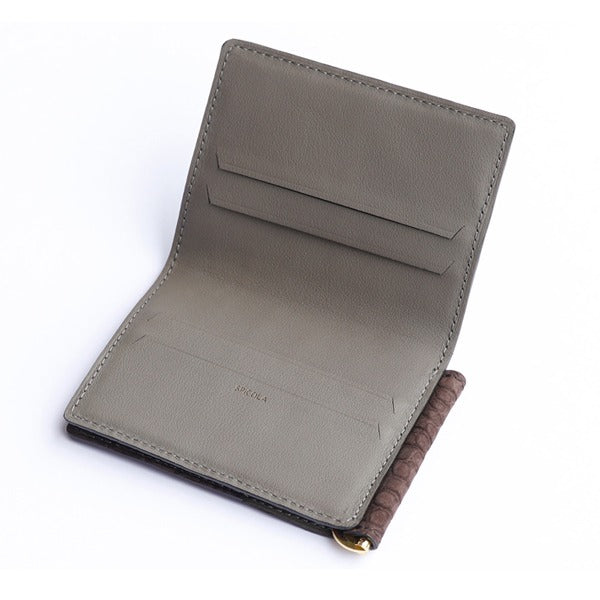 Brown Crocodile Wallet