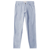 Washed Cotton Linen Jeans (Made to Order)