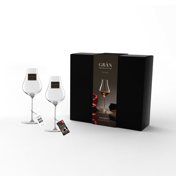 Gràn whisky glasses - Peated