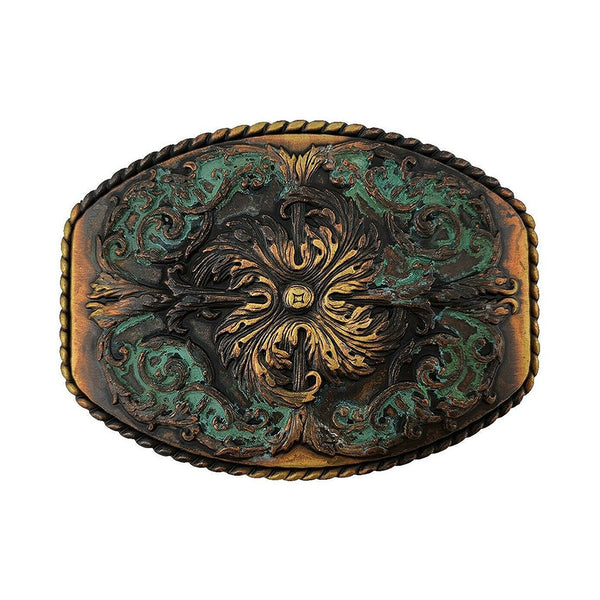 Vintage Western Turquoise Copper Belt