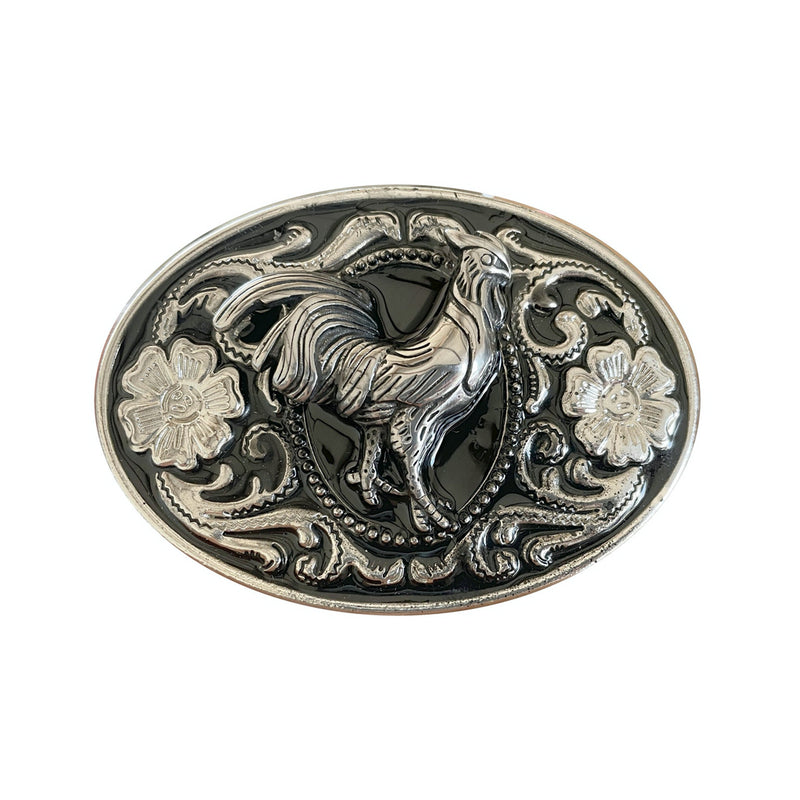 Handmade Silver Rooster Belt
