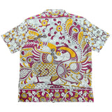 "BIRDS" Series Hand Painted Short Sleeve Shirt