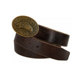 Vintage Brass Wild Boar Belt