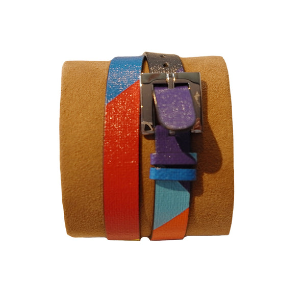 Kongo Biddim Bracelet - Stainless Steel Buckle