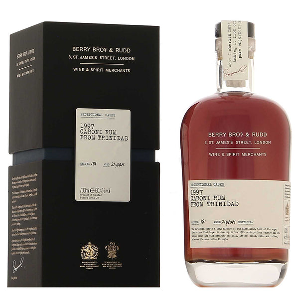 21 Year Old Trinidad Rum Berry Bros & Rudd Exceptional Cask