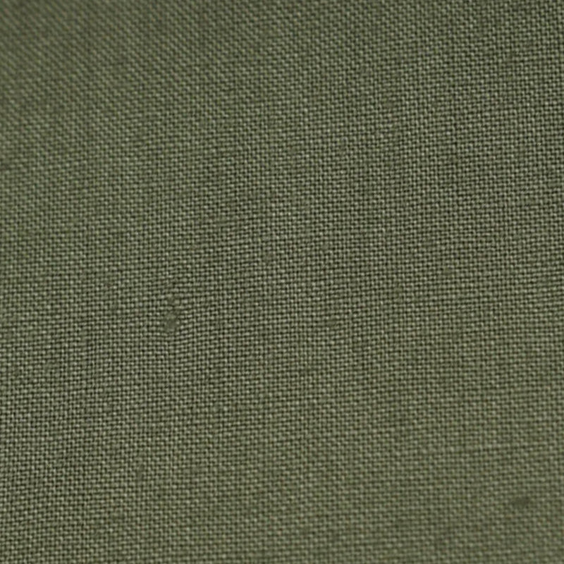 Olive Linen Drawstring Shorts (Made to Order)