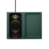 HERITAGE VALET WIRELESS CHARGER - Dark Green