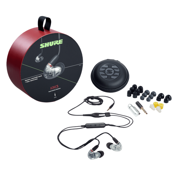 AONIC 5 Sound Isolating™ Earphones (Clear)