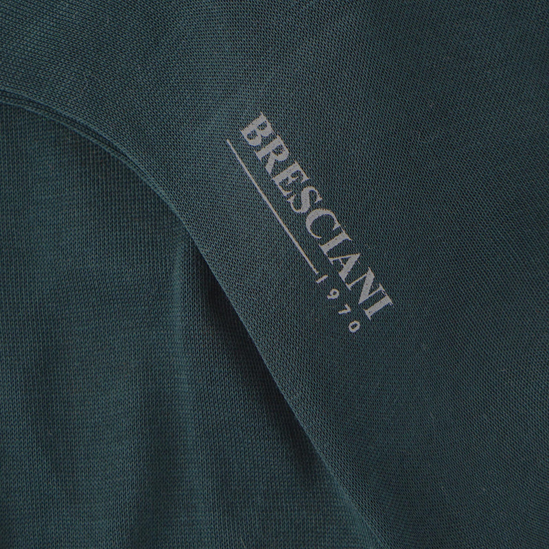 Dark Green Mid Calf Socks