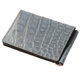 Grey Crocodile Wallet