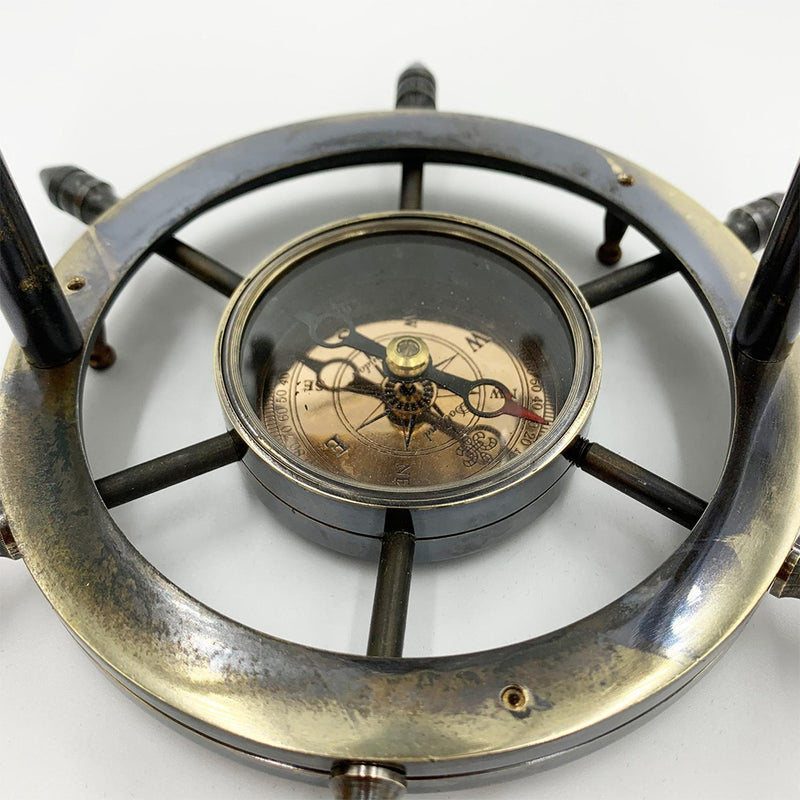 Nautical Sand Hourglass Compass Timer
