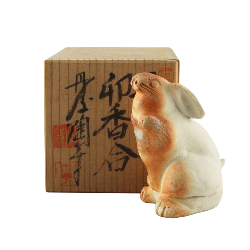 Vintage rabbit kogo incense holder