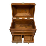 Vintage Wooden Campaign Chest