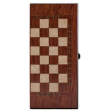 Handmade Wood Backgammon Set (Small)