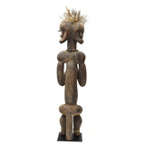 Fang Reliquary Three Faces Guardian Figure Gabon