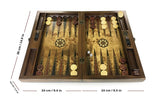 Handmade Wood Backgammon Set
