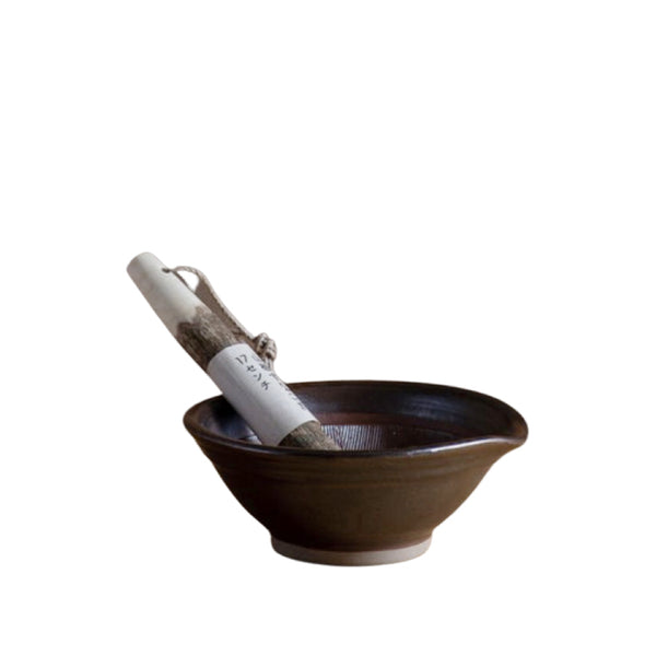 Japanese Iwami Mortar and Sansho Pestle Set - Small