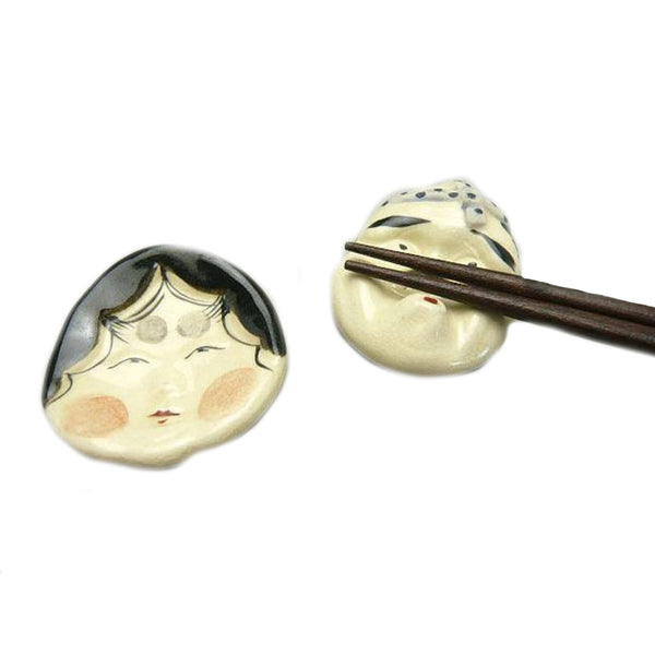 Ofuku and Hyottoko Chopstick rests