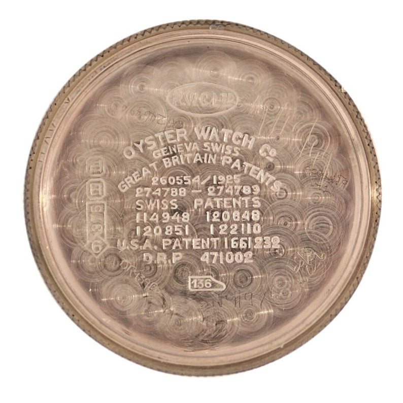 Vintage 1938 Rolex Oyster (Ref. 2136)